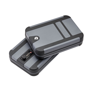 Snapsafe SnapSafe 75241 TrekLite Lock Box XL Combination Entry Gray Polycarbonate Holds 1 Handgun 10" W x 7" H x 2" D - $35.91 at Shooting Surplus