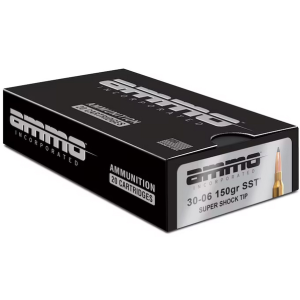 Ammo Inc 3006150SSTA20 Signature 30-06Springfield 150gr Super Shock Tip 20 Rounds