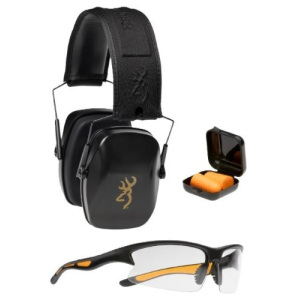 Browning Browning Range Kit Earmuffs and Shooting Glasses - $23.39 at Shooting Surplus