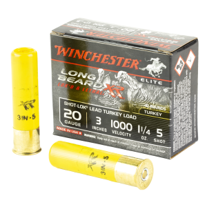 Winchester Winchester, Long Beard XR Shot-Lok Load, 20 Gauge, Lead Shot, 1 1/4 oz, 10 Rounds - $28.29 at Shooting Surplus