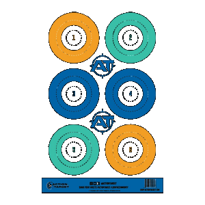 Action Target Inc Action Target Dots Paper Target 12" x 18" 100 Pack - $25.45 at Shooting Surplus