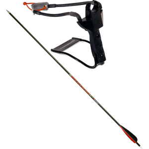 Marksman Marksman 3075 Marksman 3075 Pocket Hunter Slingshot Black Steel Frame Black Molded Handle - $20.55 at Shooting Surplus