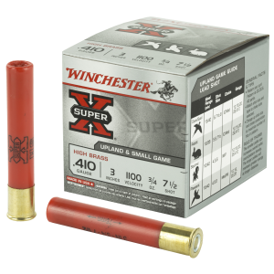 Winchester Winchester Super-X 410 Bore High Brass Shotshell 7.5 Grain 25 Rounds - $19.87 at Shooting Surplus