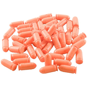 Precision Gun Specialties 45 AUTO ORANGE DUMMY ROUNDS 50/PACK - $18.00 at Shooting Surplus