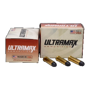 Ultrmax Ammunition Ultramax 38 Spl 158gr Plated Flat Point 20rd Box - $16.95 at Shooting Surplus