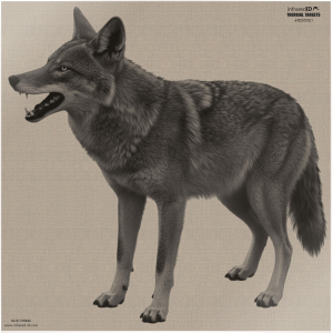 Reshet Graf Ltd Infrared-ID Coyote Thermal Imaging Target - $15.88 at Shooting Surplus