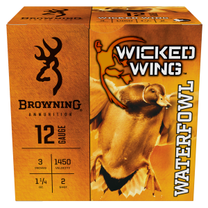 Browning Wicked Wing 12 Gauge Shot 1 1/4 oz 25 Rounds