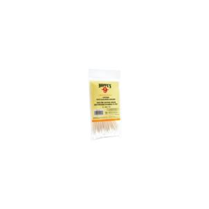 COTTON CLEANING SWAB 100 CT WOOD GRAIN 5.9 LONG POLY BAG