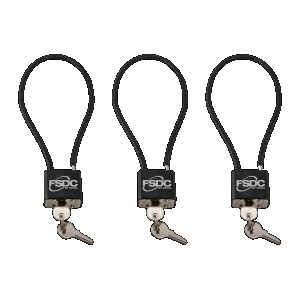 Regal Products FSDC 15" Keyed Cable Gun Lock - $9.84 at Shooting Surplus