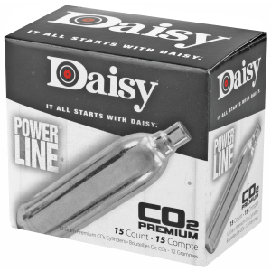 Daisy Daisy Powerline Premium CO2 Cylinders 12g 15 pk. - $8.83 at Shooting Surplus