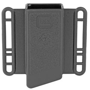 Glock Glock MP17076 Mag Pouch OWB Black Polymer, Belt Loop Mount Up To 2.25", Fits G17/19/22/23/36/27/34/35 - $7.72 at Shooting Surplus