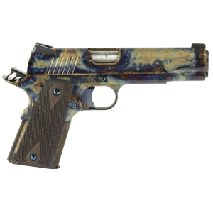 Standard Manufacturing 1911 Pistol - Case Colored | .45ACP | 5" Barrel | 7rd | Rosewood Grips