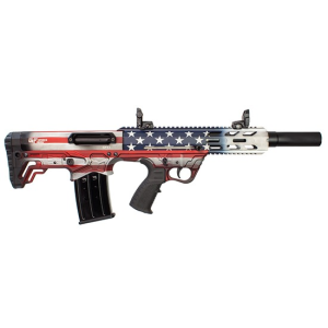 Gforce Arms Gforce Arms GFY-1 Bullpup, 12GA, 18.5in. Barrel, 5rd, Incl. Flip Up Sights - US Flag (GFY1USA) - $291.19 at Shooting Surplus