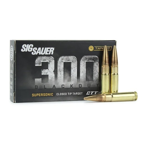 Sig Sauer 300 BLK 125gr CTT Supersonic 20rd Box