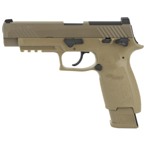 Sig Sauer Sig Sauer P320-M17 Pellet C02 Pistol Coyote Tan .177 Cal. 20 rd. - $139.99 at Shooting Surplus