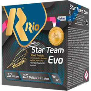 Rio Ammunition Rio Star Team EVO Target 32 Low Recoil 12 GA 2.75" #7.5 25rd - $9.80 at Shooting Surplus