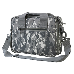 Ncstar NcStar CPDX2971D VISM Double Pistol Range Bag w/ Mag Pouches Loop Fasteners Zippers Padding & Digital Camouflage Finish - $21.39 at Shooting Surplus