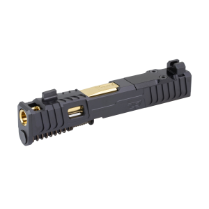 Zaffiri Precision Zaffiri Precision IBS Slide for Glock 43X Black/Gold - $468.02 at Shooting Surplus