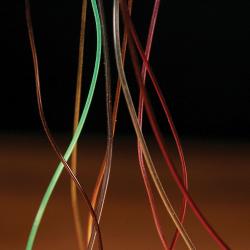 Hareline Hollow Tubing Midge Tan