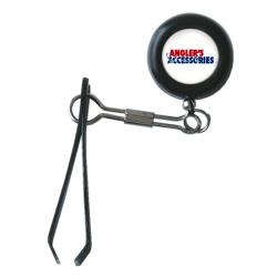 Anglers Accessories Clip-On Retractor with Nippers