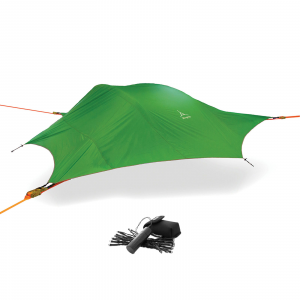 Tentsile Stingray Tree Tent with Free Camp Lights Forest Green
