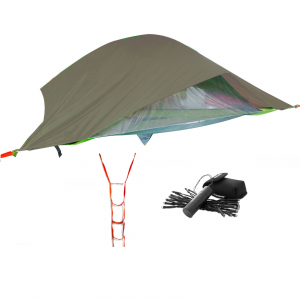 Tentsile Vista Tree Tent & Ladder with Free Camp Lights Grey