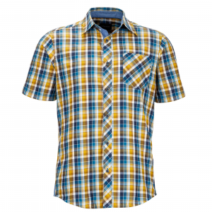 Marmot Ridgecrest Short Sleeve Shirt Large Slate Blue