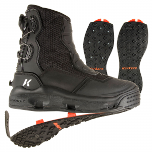 Korkers HatchBack Fly Fishing Wading Boots with Convertible Soles - 13