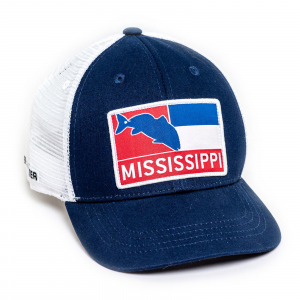 RepYourWater Mississippi Redfish Mesh Back Hat