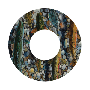 Redington i.D 5/6 WT Fly Reel Decal Trout Dream - Udesen thumbnail