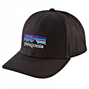 Patagonia P-6 Logo Roger That Hat Black