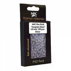 MFC Tungsten Bead Pro Pack Silver 5/32" (3.8 mm)