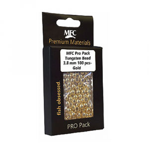 MFC Tungsten Bead Pro Pack Gold 5/32" (3.8 mm)