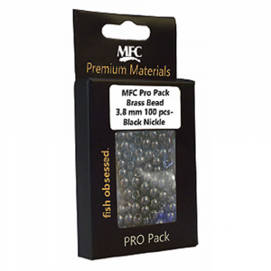 MFC Brass Bead Pro Pack Black Nickle 7/64" (2.7 mm)