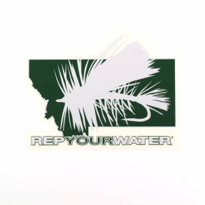 RepYourWater Montana Dry Fly Sticker