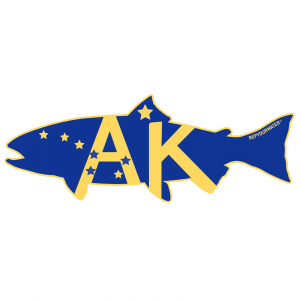 RepYourWater Alaska King Sticker
