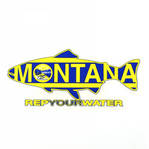 RepYourWater Montana Sticker Sticker