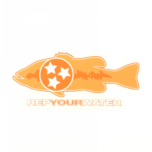 RepYourWater Tennessee Bass Sticker