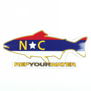 RepYourWater North Carolina Trout Sticker