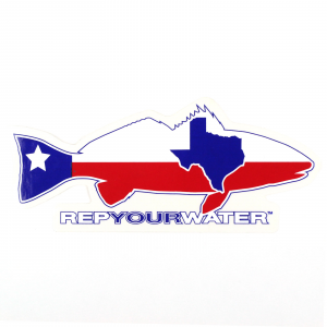 RepYourWater Texas Redfish Sticker