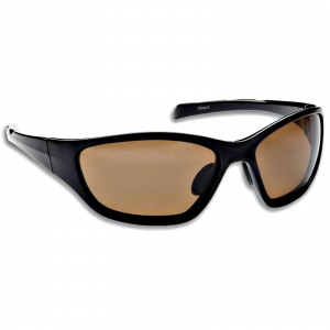 Fisherman Eyewear Wave Sunglasses Black/Brown Lenses