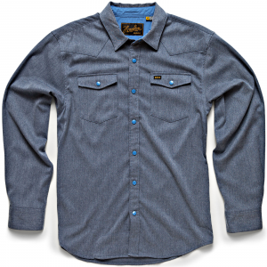 Howler Brothers Stockman Stretch Snapshirt Small Yonder Blue