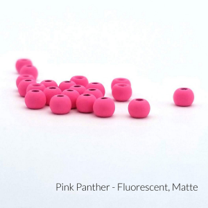 Firehole Matte Tungsten Beads 1/8" Pink Panther Matte