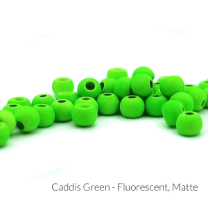 Firehole Matte Tungsten Beads 5/64" Caddis Green Matte