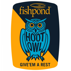 Fishpond Hoot Owl Sticker - 5"