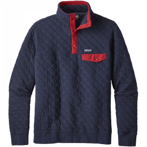 Patagonia Men's Cotton Quilt Snap-T(R) Pullover Large Navy Blue