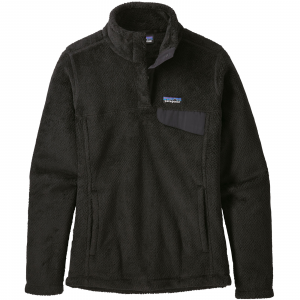 Patagonia Women's Re-Tool Snap-T(R) Fleece Pullover Large Black