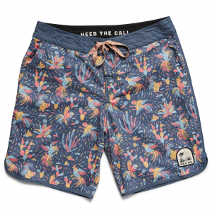 Howler Brothers Stretch Bruja Boardshort - Gallos Galore Print / Navy - 38