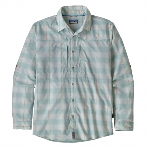 Patagonia Men's Long-Sleeved Sun Stretch Shirt Haven: Atoll Blue M