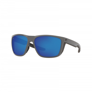 Costa Ferg Sunglasses Matte Black Blue Mirror 580 Glass